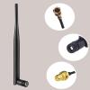 KHIYQILO RP-SMA Dual Band WiFi Antenna 6dBi 2.4GHz 5.8GHz, 6dbi Antenna for Wireless IP Camera, Vehicles, WiFi Routers, Drones view 2