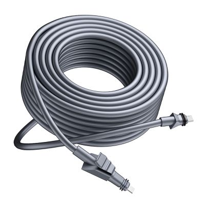 10m POE Cable for Flat High Performance, Plug and Play Rubber Copper Cable, Stable