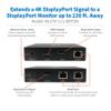 Eaton Tripp Lite Series DisplayPort Over Cat6 Ethernet Extender Kit, Up to 230 Feet / 70 Meters, 4K@60Hz Video, 4:4:4, Power Over Cable, TAA Compliant, 1-Year Warranty (B127A-111-BDTDA) view 2