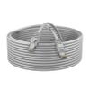 Cables Direct Online Pack of 5 - Cat6 1.5FT Network Ethernet Patch Cable, 550Mhz Internet Wire, Backwards Compatible with Cat5, for PC, Modem, Router, Consoles for Home and Office, Gray view 1