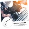 20Pcs Camera Lens Caps Leash Elastic Ropes for Lens Cap Keeper Holder Compatible with DSLR and Mirrorless Cameras Secure Lens Caps Holder Rope view 3