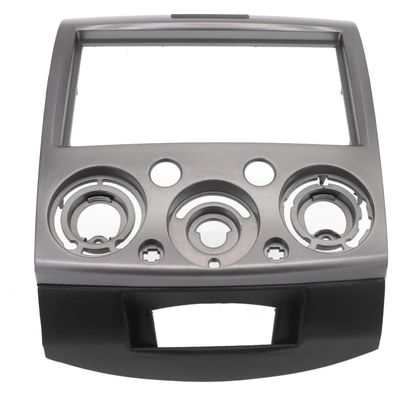 2 Din Car Radio Fascia Compatible with Everest Ranger Mazda BT-50 BT50 2006-2010 Stereo Frame Panel Dash Installation Bezel Trim Kit