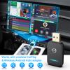 2 in 1 Wireless CarPlay Adapter for iPhone & Android Auto, Convert Wired to Wireless Carplay Adapter, Mini 2025 Upgrade Plug & Play Auto Connect Easy Use for Cars from 2016 and iPhone/Android view 2