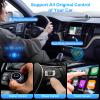 2 in 1 Wireless CarPlay Adapter for iPhone & Android Auto, Convert Wired to Wireless Carplay Adapter, Mini 2025 Upgrade Plug & Play Auto Connect Easy Use for Cars from 2016 and iPhone/Android view 3
