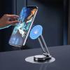 BLISHEYON Aluminum Alloy Desktop Rotating Magnetic Mobile Phone Holder is Portable and can be Used to Store The Tablet Computer Heat Dissipation Metal Bracket view 4