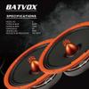 Guooreat MX80E1 Loudspeaker 8 Inch Midrange 560 Watts 6 Ohms Orange Bullet, Premium Quality Audio Door Speakers for Car or Truck Stereo Sound System, Orange (2 Speakers) view 3