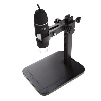 Lab Microscope Accessories Professional USB Digital Microscope 1000X 800X 8 LED 2MP Electronic Microscope Lift Stand