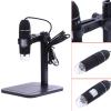 Lab Microscope Accessories Professional USB Digital Microscope 1000X 800X 8 LED 2MP Electronic Microscope Lift Stand view 4