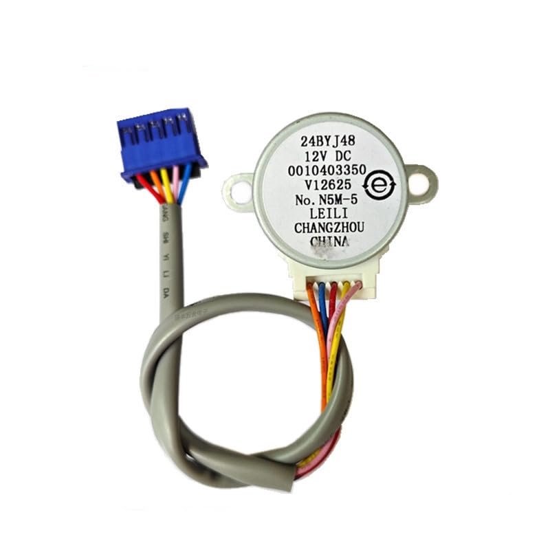24BYJ48 For Conditioner Swing Leaf Synchronous Swing Wind Motor Stepper Motor 24BYJ48 12V DC