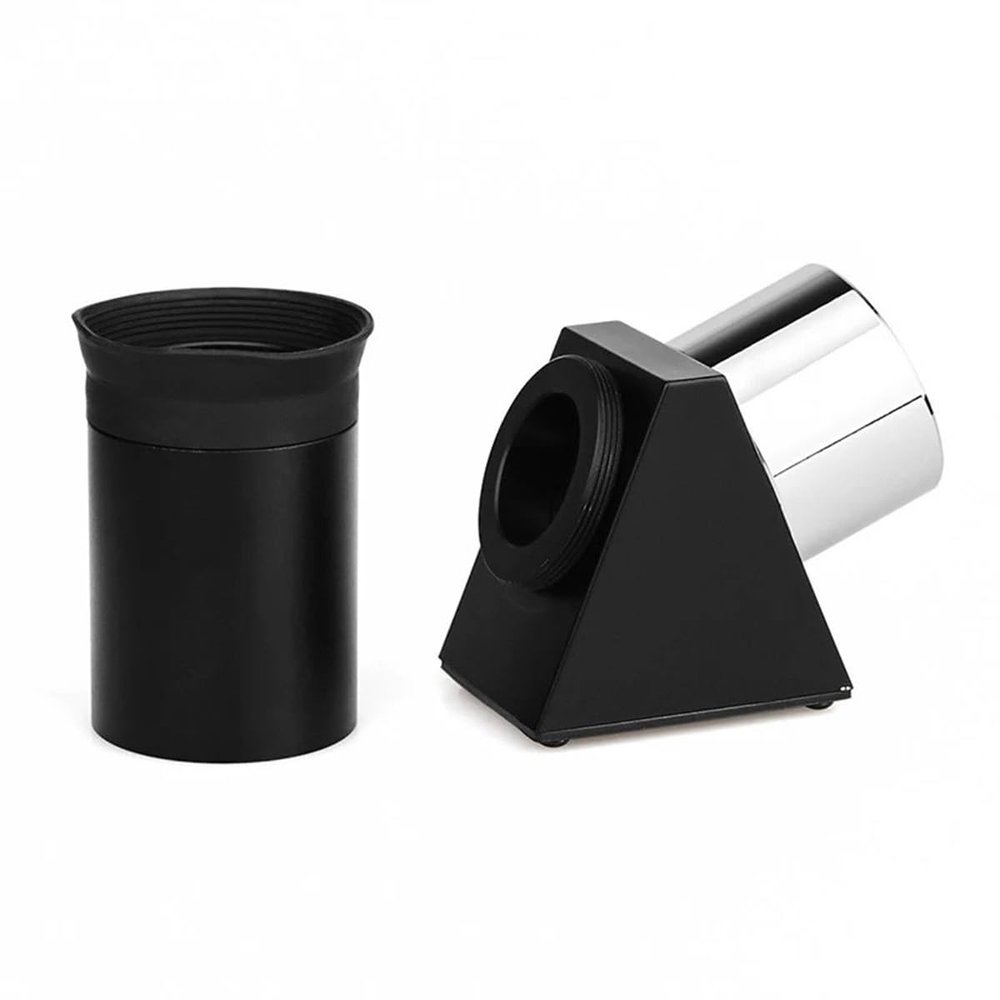 1.25 Inch 45 Degree Diagonal Prism W/ 48 Degree 25mm Eyepiece for Astronomical Telescope