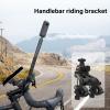 360 Rotating Bike Motorcycle Handlebars Camera Mount for Cameras for Cycling Adventure view 2