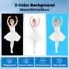 Photo Light Box, Portable 47"x20"x55" Photo Studio Light Box, Shooting Tent Kit with 576 Light Beads and 3 Color Backdrops. Large Lightbox with 6 Stepless Dimming Light Boards for Photography view 3
