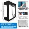 Photo Light Box, Portable 47"x20"x55" Photo Studio Light Box, Shooting Tent Kit with 576 Light Beads and 3 Color Backdrops. Large Lightbox with 6 Stepless Dimming Light Boards for Photography view 4