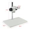 Industrial Binocular Trinocular Microscope Camera Stand Holder Arm Bracket 76mm Universal 360 Rotating Maintenance Workbench view 2