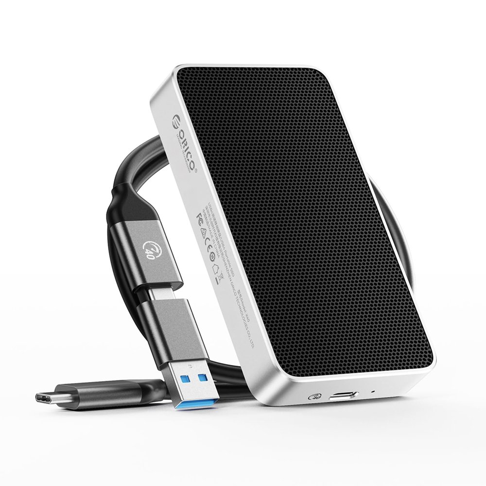 ORICO 2TB USB4.0 Portable SSD 3800MB/s(40Gbps), Ultra-Fast External Solid State Drive, Compatible with Thunderbolt 3/4, USB4, Fanless Aluminum Design, Works with Mac and PC-X40