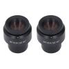 10X Wide Field Microscope Eyepieces with Diopter Adjustment Lightweight Aluminum Alloy,22mm View,30mm Mount,2 Pack Replacement Lenses for Clear I view 2