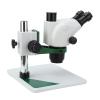 6.5-65X Continuous Zoom Binocular Compound Microscope with Fine Tuning Knob, HD Wide Field of View, for Laboratory, Electronics, Engineering view 3