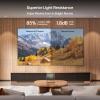 Valerion 120-inch Fresnel ALR Projector Screen, 16:9 Fixed Frame, Daylight Viewing, 1.8 Gain, 85% Ambient Light Rejection (Ceiling & Side), Compatible with Long Throw Projectors view 2