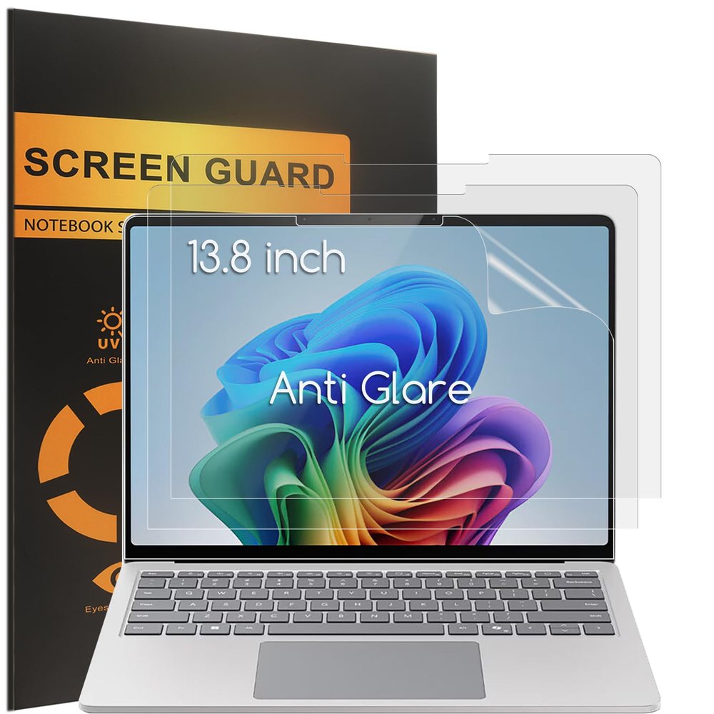 KEANBOLL 3 Pack Matte Anti-Glare Screen Protector for Microsoft Surface Laptop 7 13.8" - Anti-Fingerprint, Scratch-Resistant