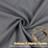 36"x54" Speaker Grill Cloth Fabric Stereo Mesh Fabric Water Resistant for Replacement Speaker Covers Protection Marine Boats Yachts Audio Party Stereo Equipment Gray view 4