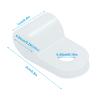 Hordion 50 Pack 1/4 Inch Rope Light Clips, P-Style Mounting Clips White view 2