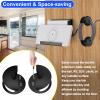 Starlink Router Wall Mount with Ethernet Cable Caddy, 2-in-1 Mount Kit for Starlink Standard V3 Mesh Router, Power Supply Holder for V3&Gen3 HP Standard Router, UTR-32, Cable Management(Metal Bracket) view 2