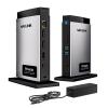 WAVLINK Laptop Docking Station 3 Monitors(Max Resolution: Single 8K or Triple 4K), 11-in-1 USB C Docking Station with 125W PD3.1 Pass-Through & Power Adapter, HDMI + 2* DP, for MacBook M1M4 & Windows view 1