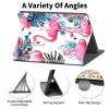 Case for 6" Kindle Paperwhite 10th Generation (2018 Release), Adjustable Folio Anti-Slide Stand Smart PU Leather Cover Case with Auto Wake/Sleep,Tropical Flamingo view 4
