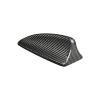 1 Pcs Red Car Accessories Cover Car Roof Shark Fin Cover Trim Carbon Fiber For 5 Series E60 E61 2004-2010(Black style A) view 1