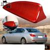 1 Pcs Red Car Accessories Cover Car Roof Shark Fin Cover Trim Carbon Fiber For 5 Series E60 E61 2004-2010(Black style A) view 2