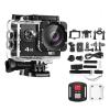 DOQUAMNEX Camera 4K Action Camera 30fps/170D Underwater Helmet Waterprof 2.0-inch Screen WiFi Remote Control Sports Go Video Camera Pro DSLR Camera(Add 8G Card,Blue) view 2