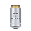 JOEBO Microscope Kit Silver Biological Microscope 4X 10X 20X 40X 100X Infinity Plan Objective Lens for Microscope Microscope Lens Adapters(100X) view 1