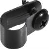 KGDJBGSE Metal Cable ClipsWire Clips for Cables 10.4mm Nylon R Type Cable Clip Wire Clamp with Screws Black 50pcs view 4