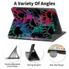 Case for 6.8'' Kindle Paperwhite 11th Generation (2021 Release) & Signature Edition, Adjustable Folio Stand Smart PU Leather Cover Support Wireless Charging, Watercolor Dog Paws view 4