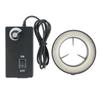 Microscope 144 60 LED Ring Light Adjustable Lamp 6500K 110V 220V for Industrial Stereo Trinocular Microscope(144 LED) view 1