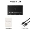 3 Port 8K DisplayPort Switch Splitter 1x3 3x1Converter for Multiple Source view 3