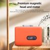 Cassette Player, Tape Recorder with Magnetic Head, Portable USB C Cassette to MP3 Digital Converter with Built in Microphone and Headphone Jack, Orange view 3