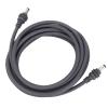 18AWG Satellite Power Cable, DC to DC Mini Power Cord 49.2FT, Water, for IP Network, CCTV Security Camera, with Plug and Play Structure, Copper Wire view 2