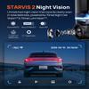 70mai Dual Dash Cam Front and Rear 4K, Car Camera for Cars with Sony IMX678, STARVIS 2 Night Vision, 4G LTE, AI Motion Detection, ADAS, 5GHz Wi-Fi 6, Parking Monitor, Voice Control (4K Omni X800) view 4