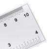 JOEBO Microscope Kit 10/30/60/100/150cm Transparent Soft Ruler 30CM(R Angle) Straightedge Scale 0.1mm/0.5mm Measuring Calibration Card Microscope Lens Adapters(100CM (Scale 0.5mm)) view 2