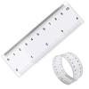 JOEBO Microscope Kit 10/30/60/100/150cm Transparent Soft Ruler 30CM(R Angle) Straightedge Scale 0.1mm/0.5mm Measuring Calibration Card Microscope Lens Adapters(100CM (Scale 0.5mm)) view 3