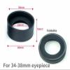JOEBO Microscope Kit 2pcs Rubber Eye Cups for Stereo Biological Microscope Inner Diameter 30-40mm Microscope Lens Adapters(Inner 36mm A) view 2