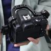Camera Cage for 200D, 200D II, Aluminum Alloy Camera Stabilizer Extension Cage with Slick Sliding Quick Release view 3