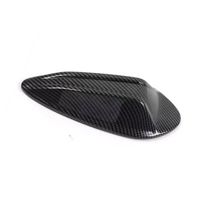 ABS For 2 Series Coupe G42 2023 2024 3 Series G20 G28 2023 2024 X5 X6 Car Roof Shark Fin Cover Trim(Carbon Texture)