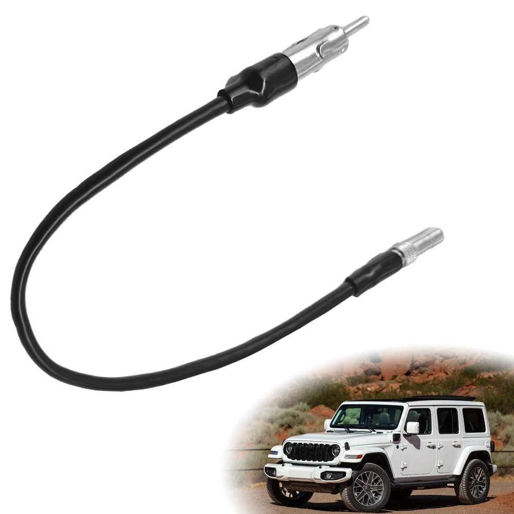 SYudwen Radio Antenna Adapter Male Plug Cable Connector Replacement for Chevy 1988-2012, Century 1988-2005, GMC 1993-2006 Automotive Wire Radio Stereo Upgrade