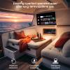 SYLVOX 12 Volt TV, 40" Smart Television 1080P with Google OS Support Voice Remote Screencast ATSC NTSC WiFi Bluetooth HDMI USB, AC/DC Powered, 12V TV for RV Camper Boat Coastal Home (Marine Series) view 2