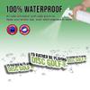(2pcs) Disc Golf Sticker Funny Disc Golf Decal I'd Rather Be Playing Disc Golf Funny Gifts Vinyl Stickers Weather-Resistant Stickers for Water Bottles Laptop Window Car 2pcs Size 5" view 4
