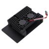 Aluminum Alloy Heat Dissipation Shell Case with Fan for 3 Model 2b 3b view 4