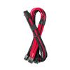 CableMod RT-Series Pro ModFlex Sleeved 12V-2x6 12VHPWR StealthSense PCIe Cable for ASUS/Seasonic/Phanteks (Black + Red, 16-pin to Triple 8-pin, 60cm) view 1