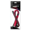 CableMod RT-Series Pro ModFlex Sleeved 12V-2x6 12VHPWR StealthSense PCIe Cable for ASUS/Seasonic/Phanteks (Black + Red, 16-pin to Triple 8-pin, 60cm) view 4